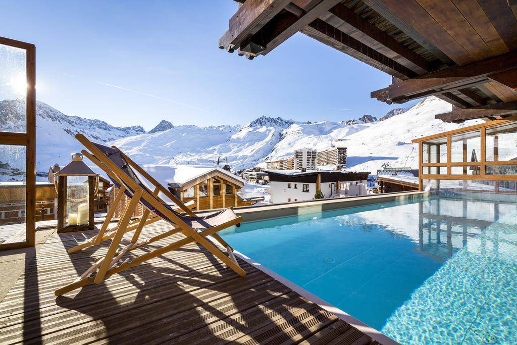 Hôtel les Campanules by Les Etincelles Tignes Exterior foto